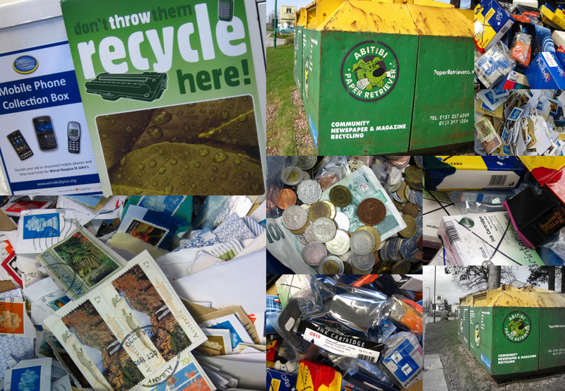 Some of the ways we recycle